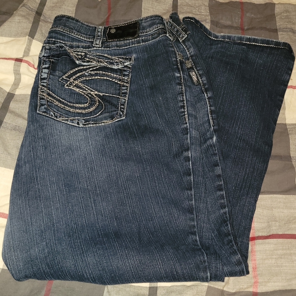 Silver plus size 24 Suki Brand Jeans